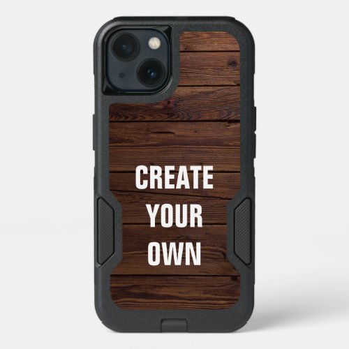 Create Your Own Wooden Floor Look iPhone 13 Case
