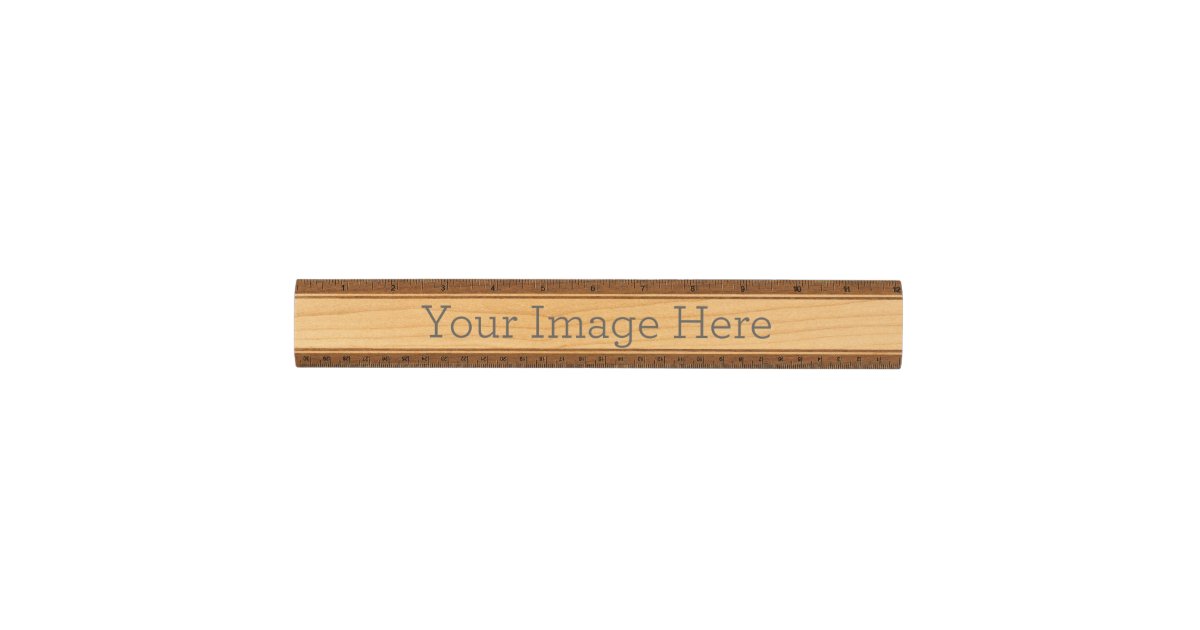 Create Your Own Wooden Ruler Zazzle