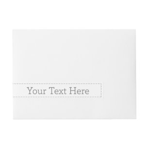 make your own return address labels
