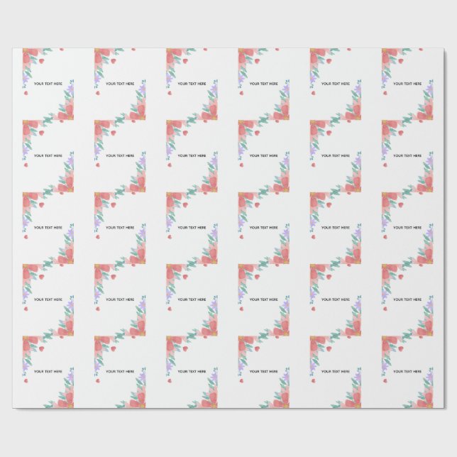 Create Your Own  Wrapping Paper (Flat)