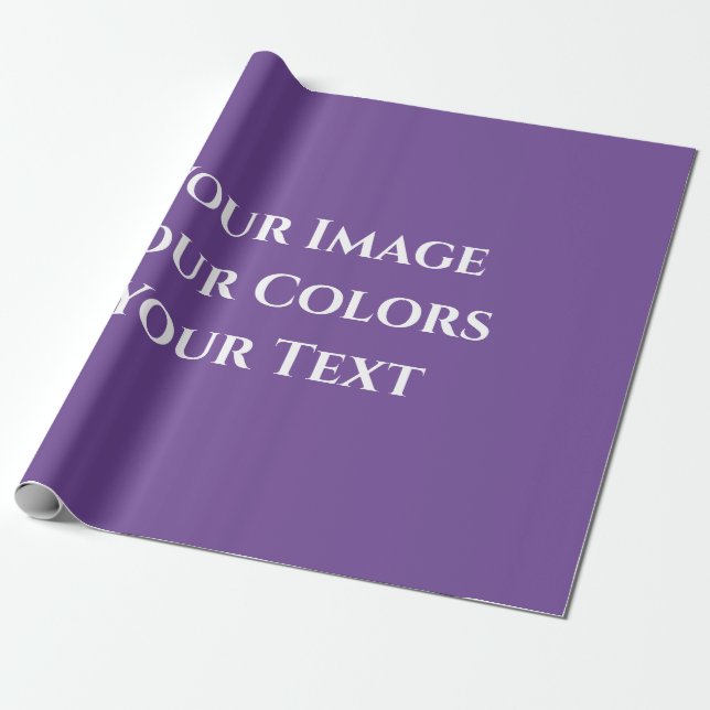 Create Your Own Wrapping Paper (Unrolled)