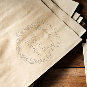 Create Your Own Wreath & Script Handmade By Name Embosser