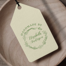 Create Your Own Wreath & Script Handmade By Name