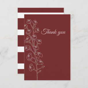 Create Your Own writing what do you want  Thank You Card