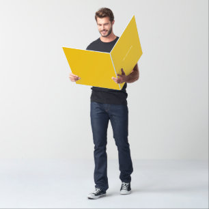 Create Your Own Yellow Custom Design Card