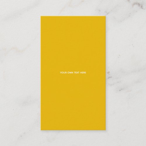 Create Your Own Yellow Custom Design Enclosure Card