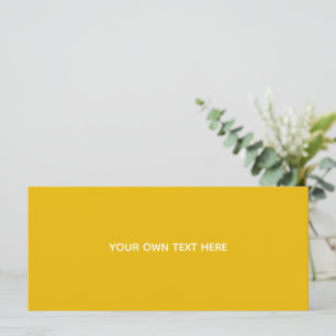 Create Your Own Yellow Custom Design Program