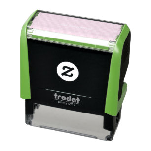 Create Your Own Yellow Custom Design Self-inking Stamp
