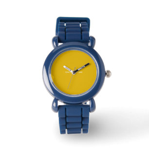 Create Your Own Yellow Custom Design Watch