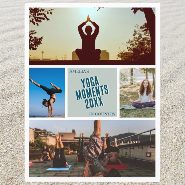 Create your own yoga photo Postcard (Creator Uploaded)