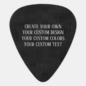 Create Your Own - Your Custom Design Guitar Pick