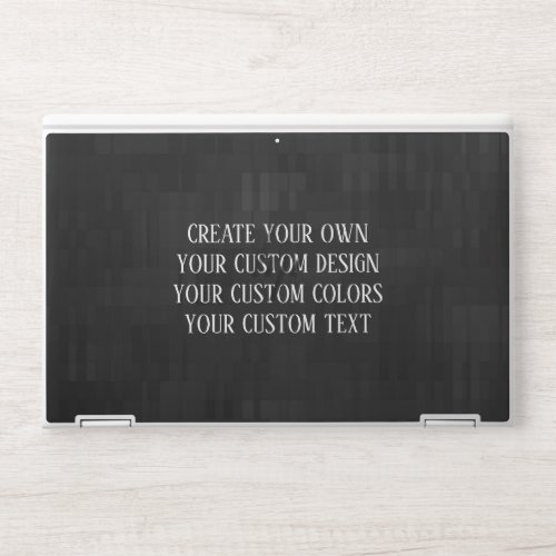Create Your Own _ Your Custom Design HP Laptop Skin