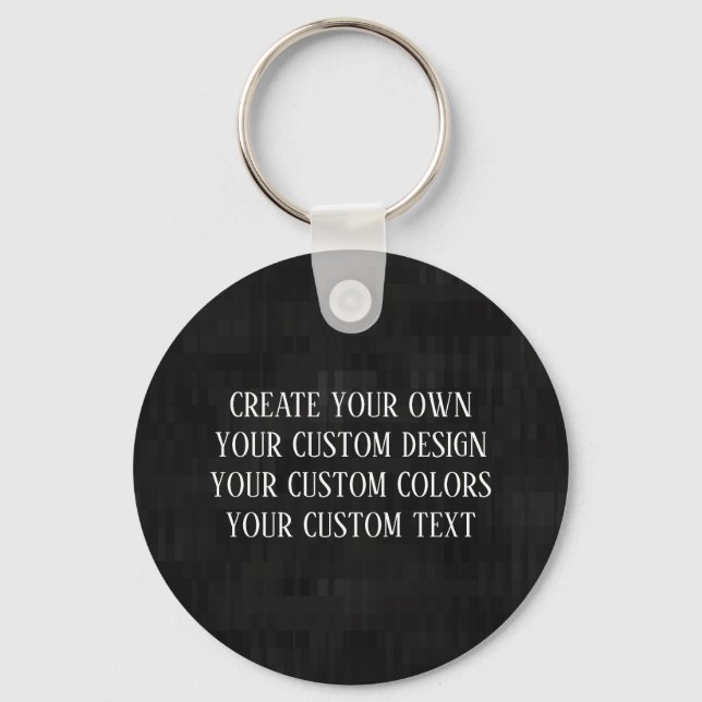 Create Your Own - Your Custom Design Keychain (Front)