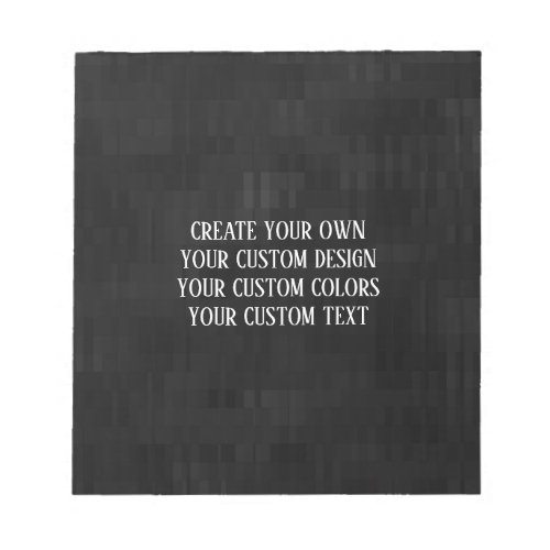 Create Your Own _ Your Custom Design Notepad