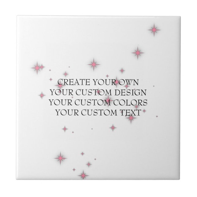 Create Your Own - Your Image Here - Ceramic Tile (Front)