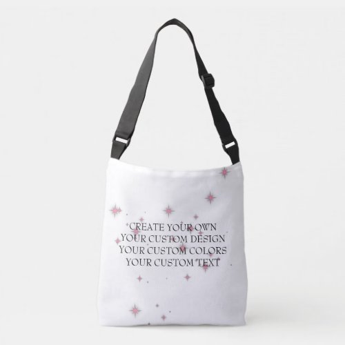 Create Your Own _ Your Image Here _ Crossbody Bag