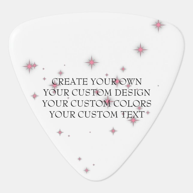 Create Your Own - Your Image Here - Guitar Pick (Front)