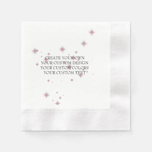 Create Your Own - Your Image Here - Napkins (Front)