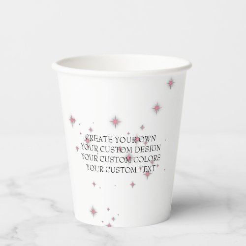 Create Your Own _ Your Image Here _ Paper Cups