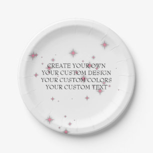 Create Your Own - Your Image Here - Paper Plates