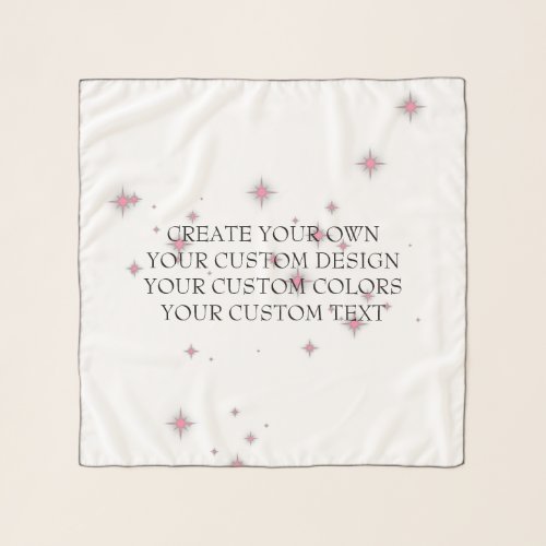 Create Your Own _ Your Image Here _ Scarf