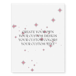Create Your Own - Your Image Here - Temporary Tattoos