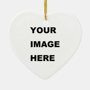 Create Your Own Zazzle Product Ceramic Ornament