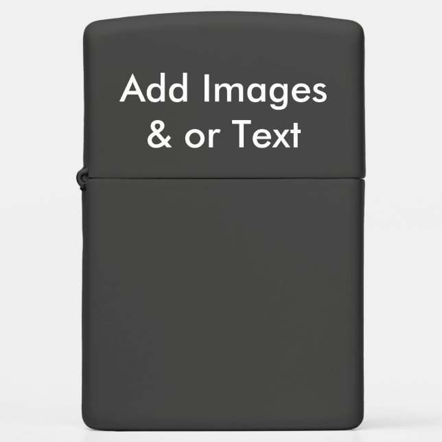 Create Your Own Zippo Lighter (Front)