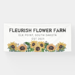 Create your owne Flower Farm Banner