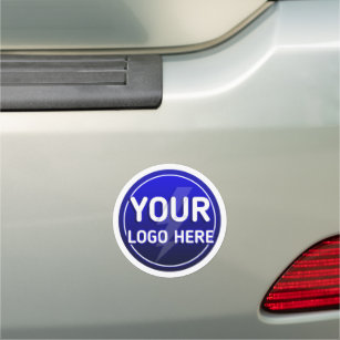 Create your owner's custom logo/editable template  car magnet