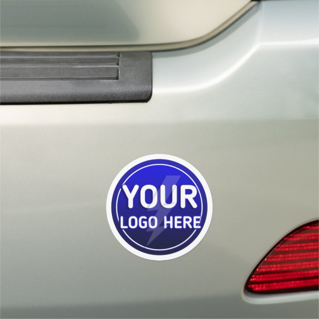 Create your owner's custom logo/editable template  car magnet (In Situ)