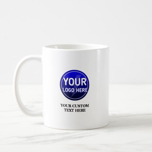 Create your owners custom logoeditable template coffee mug
