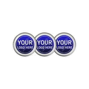 Create your owner's custom logo/editable template- golf ball marker