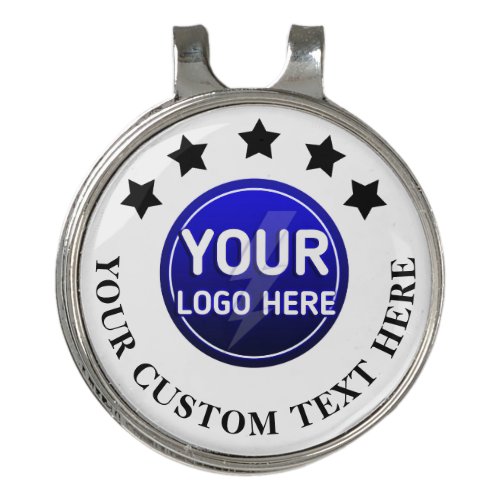 Create your owners custom logoeditable template  golf hat clip