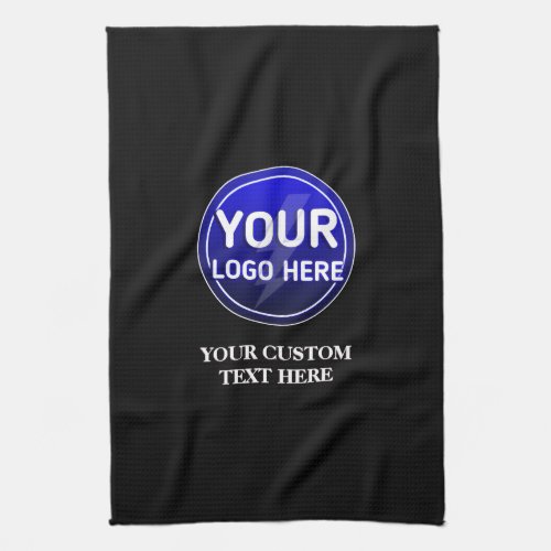 Create your owners custom logoeditable template  kitchen towel