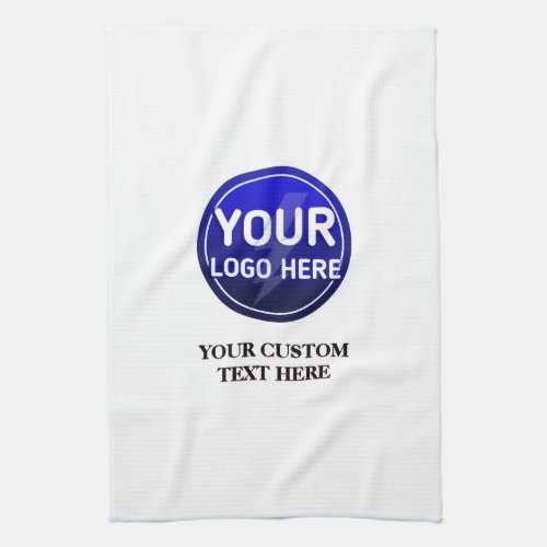 Create your owners custom logoeditable template kitchen towel