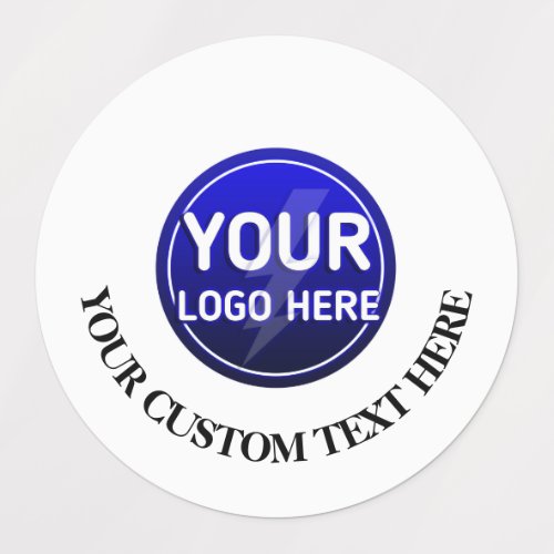 Create your owners custom logoeditable template labels