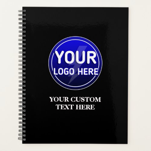 Create your owners custom logoeditable template planner