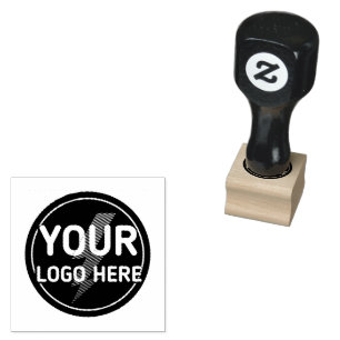 Create your owner's custom logo/editable template rubber stamp