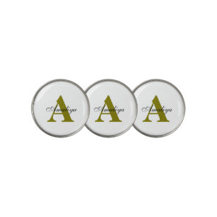 Create your owner's custom Name Golf Ball Marker
