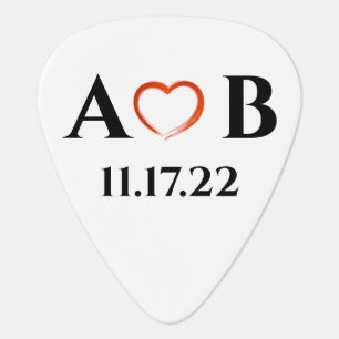 Create your owner's custom name guitar pick