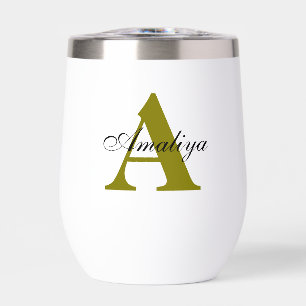 Create your owner's custom Name Thermal Wine Tumbler