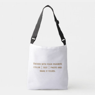 Create Your Personalize 16"l x 16"w Crossbody Bag