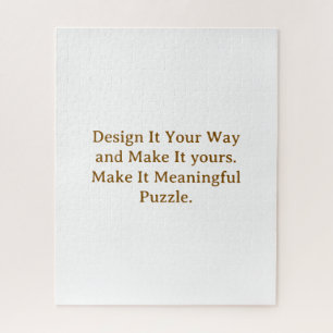 Create Your Personalize 16" x 20", 520 pieces Jigsaw Puzzle