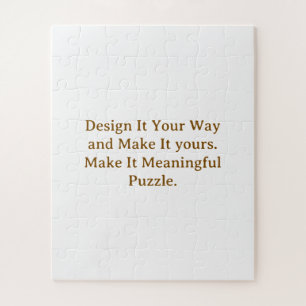 Create Your Personalize 16" x 20", 56 Pices Jigsaw Puzzle