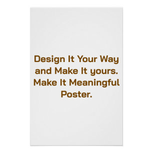 Create Your Personalize 18.67" x 28" Poster
