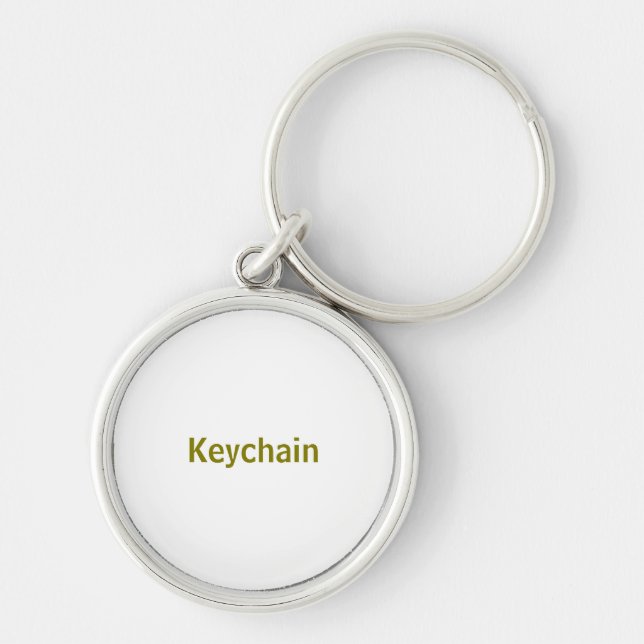 Create Your Personalize 1.44" Keychain (Front)