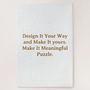 Create Your Personalize 20" x 30", 1014 pieces Jigsaw Puzzle