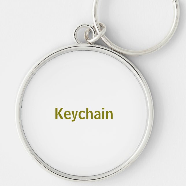 Create Your Personalize 2.125” Keychain (Front)