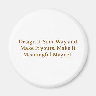 Create Your Personalize 2.25 Inch Magnet